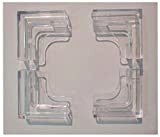 Abdeckscheibenhalter für Aquarien ab 4-6 mm Glasstärke 4 Stück