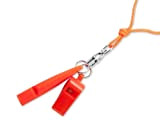acme Pfeifenset Whistle-Set Pfeife und Triller Hundepfeife + Pfeifenband 211,5 orange