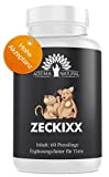 Adema Natural® ZECKIXX - Zeckenschutz für Tiere, Mittel gegen Zecken, 60 Presslinge