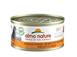 Almo Nature HFC Natural Katzenfutter nass- Huhn und Thunfisch 24er Pack (24 x 70g)
