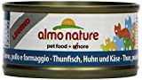 Almo Nature Legend Katzenfutter Thunfisch, Huhn und Käse, 6er Pack (6 x 70 g)