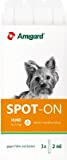 AMIGARD Spot-on Hund unter 15 kg 3X2 ml