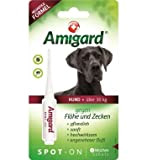 Amigard® Spot-On Pipette gegen Flöhe und Zecken für große Hunde ab 30 kg Variante Einzelpackung
