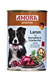 Amora Dog, Sensitive, Lamm mit Kartoffeln & Cranberries 400 g
