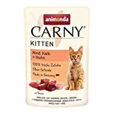 animonda Carny Kitten Rind, Kalb & Huhn 85g (Menge: 12 je Bestelleinheit)