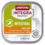 animonda Integra Protect Hunde Intestinal, Diät Hundefutter, Nassfutter bei Durchfall oder Erbrechen, Pute Pur, 11 x 150 g