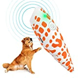 Antibell für Hunde, 3 Frequenzstufen Sonic Anti Bell, 33Ft Reichweite Antibell Ultraschall Gerät für Hunde, Wiederaufladbare Hundebell-Kontrolle im Innen Außenbereich, ...