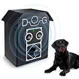 Antibell für Hunde, 3 Frequenzstufen Ultraschall Anti Bellen Gerät, 50Ft Anti-Bell-Geräte Hundetrainingshilfe Sicheres Halsband Hund Kleine Große Innen Außenbereich