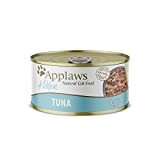 Applaws Natural Wet Kitten Food, Tuna in Jelly Tin, 70 g (Pack of 24) (Packaging May Vary)