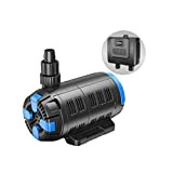 AquaOne regelbare Eco Teichpumpe CET 15000 37-180 Watt 7500 bis 15000 L/h I Hochwertige Teichpumpe mit multifunktionalen Kontroller I Spezielle ...