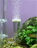 Aquarium Luftstein, Zubehör für Aquarienluftpumpen Kit mit Steuerventil Leise Super-High Diffusor für gelösten Sauerstoff Lässt Super Tiny Bubbles für Aquarium ...