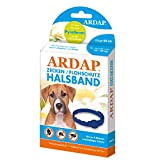 ARDAP Zecken & Flohschutzhalsband für Hunde bis 25kg Bis zu 4 Monate nachhaltiger Langzeitschutz Natürlicher Wirkstoff gegen Zecken & Flöhe