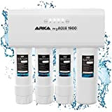 ARKA myAQUA® 1900 Umkehrosmoseanlage für 1900L/Tag. Wasserfilter und Enthärtungsanlage Filter für bis zu 99% der Schadstoffe, Salz und Bakterien aus ...
