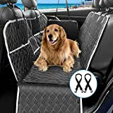 ARTAND Hundedecke Auto Rückbank mit Seitenschutz, Autoschondecke für Hunde, 6 Lagen Extra Dicke Hunde Autositz - 100% Wasserdicht, Kratzschutz und ...