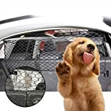 Auto-Sicherheitsnetz für Haustiere, universelles Auto-Reisenetz, für Haustiere, Hunde und Katzen, Barriere für Fahrzeug, Zaun, Kofferraum, Sicherheitsblöcke, Zugang zu den Vordersitzen ...
