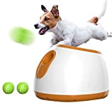 Automatischer Ballwerfer für Hunde Tennisball Wurfmaschine Interaktiver Ballwurfmaschine Haustier Ball Feeder Spielzeug für kleine mittelgroße Haustiere