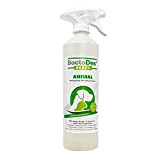 BactoDes Animal Ready - Geruchsentferner Fleckenentferner Spray, Gebrauchsfertig, Enzymreiniger gegen Katzenurin, Hundeurin, Tiergerüche, 1 Liter