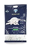 BALU Premium Care Silikat Katzenstreu Aloe Vera, Nicht klumpend 1 x 14 L