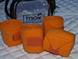 Bandagen Mini Shetty Minishetty Fleece 1 Meter Rosa Hellblau Schwarz Weiss Tysons Minipony Line (Orange)