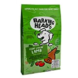 Barking Heads Chop Lickin' Lamb Trockenfutter für Hunde, 100% Natürliches Hundetrockenfutter mit Grasgefüttertem Lamm, Natürliche Tiernahrung für Ausgewachsene Hunde Aller ...