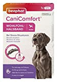 beaphar CaniComfort Wohlfühl-Halsband für Hunde, Beruhigungsmittel für Hunde mit Pheromonen, Bei Stress-Situationen