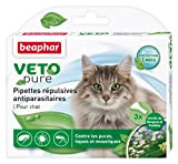 beaphar vetopure Pipetten sauberkeitsschutz antiparasitaires für Katzen – 3 x 1 ml