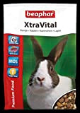beaphar XtraVital Kaninchen Futter | Ausgewogenes Kaninchenfutter | Mit zahnpflegenden Eigenschaften | Geringer Fettgehalt | Mit Echinacea & Alfalfa | ...