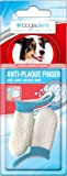 Bogadent Anti-Plaque-Finger für Ausgewachsene Hunde, Weiß, 2er-Pack