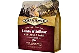 Carnilove 512324 Wild Boar Dry Cat Food, Lamb 400 g – Dry Food for Cats (Wild Boar, Lamb, 400 g, ...