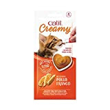 Catit Creamy Leckerei für Katzen 4 er- Pack Huhn