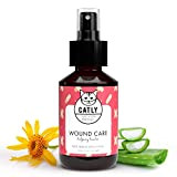 CATLY Wundspray Katzen Behandlung zur schnellen Wundversorgung für bessere Regeneration, Veganes Sprühpflaster Wundspray für Katzen - pflegend & reinigend, Pflasterspray, ...