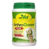 cdVet ArthroGreen Plus 150g - natürliche und effektive Nahrungsergänzung zur Unterstützung der Gelenke für Hund und für Katze durch Vitamine ...