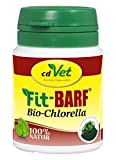 cdVet Naturprodukte Fit-BARF Bio-Chlorella 36 g - Hund&Katze - Zellen unterstützend - unangenehme Körper- und Maulgerüche - natürlicher Toxinbinder - ...