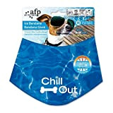 Chill Out - Always Cool Ice Bandana Kühlendes Hunde Halstuch für Hunde High-Tech S-L Halsband-Kühlung ohne Kühlschrank-