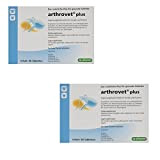 cp-pharma arthrovet Plus | Doppelpack | 2 x 90 Tabletten | Ergänzungsfuttermittel für Hunde und Katzen | Für die physiologische ...