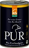 defu Hund | PUR Bio Freilandgans | Premium Bio Hundefutter | Ergänzungsfuttermittel Nassfutter für Hunde (400g)