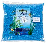 Dehner Aqua Aquarienkies, Körnung 4 - 6 mm, 5 kg, pastellblau