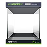 Dennerle 3928 Nano Cube White Glass - 30 Liter - Aquascaping Aquarium - 30 x 30 x 35 cm