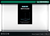 Dennerle 3931 Nano Tank White Glass - 70 Liter - Aquascaping Aquarium - 50 x 39 x 36 cm