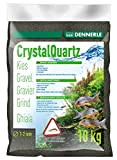 Dennerle Aquarienkies Diamantschwarz 10 kg - Bodengrund für Aquarien - Körnung 1-2 mm