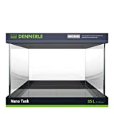 Dennerle Nano Tank White Glass - 35 Liter - Aquascaping Aquarium - 40 x 32 x 28 cm