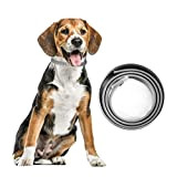 DEWEL 63,5cm Zeckenhalsband für Hunde, Verstellbar Floh-und Zecken Prävention Halsbänder Wasserdicht Flohhalsband gegen Ungeziefer