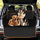 Docatgo Kofferraumschutz für Hund autoschondecke Reißfeste Wasserdichter Quilted Kofferraumdecke Hundedecke Auto mit Rueckbank Seitenschutz Schützt den Kofferraum SUV und die ...
