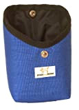 DOGS and MORE - TaschenTasche (Leckerlitasche/Leckerlibeutel/Futtertasche für die Jackentasche) in Blau