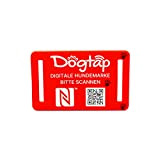 DOGTAP Light Big - Die intelligente Hundemarke mit NFC Chip, 67x40mm