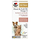Doppelherz Haut und Fell Öl für Katzen und Hunde – Zur Unterstützung der Hautfunktion bei Dermatose und übermäßigem Haarausfall – ...