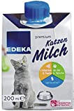 Edeka premium Katzen Milch 200ml Katzenmilch laktosefrei ab Woche 6