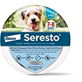 Elanco Seresto® Halsband für kleine Hunde bis 8 kg: 7 bis 8 Monate wirksamer Schutz gegen Zecken und Flöhe, Länge ...