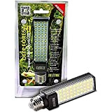 Exo Terra energieeffiziente LED Lampe Deep Forest, für das Wachstum von tropischen Pflanzen, für Terrarien, mit integriertem Vorschaltgerät, 8W, E27, ...