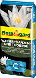 Floragard Wasserpflanzen- & Teicherde 20 L für Gartenteiche, Pflanzkörbe, Teichböden • auch für Seerosen und Schilf • extra schwer dank ...